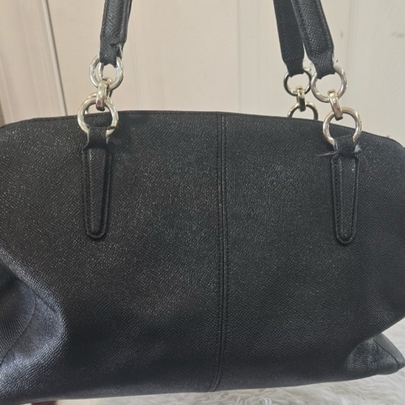 Coach Margot Black Shoulder Satchel Bag - Picture 2 of 10